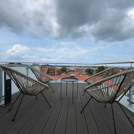 アパート Kurzzeitwohnung Beachloft ハイリゲンハーフェン